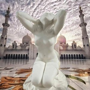 Скульптура Адель 58х39х37 см