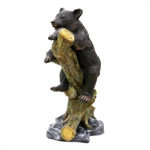 Садовая фигура Медведь на дереве, 115х65 см.