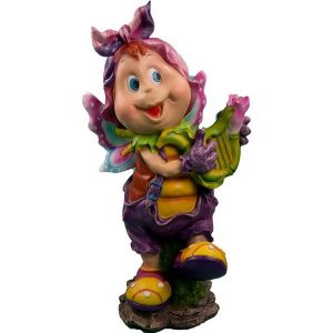 Садовая фигура Пчелка с арфой 37х68 см.