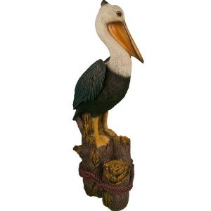 Садовая фигура Пеликан на столбиках, 62 см.