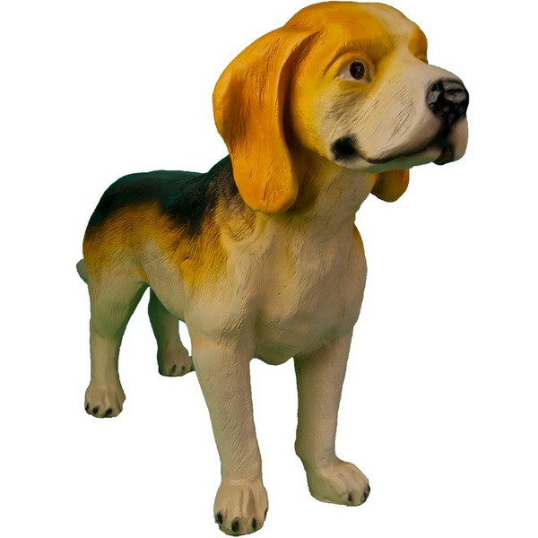Садовая фигура собака Бигль, 54х90 см.