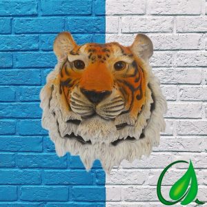 Навесная фигура голова тигра