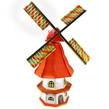 Декоративная Мельница большая двухуровневая, 120х65 см.