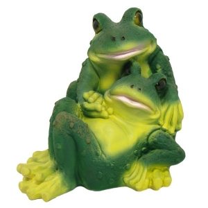 Садовая фигура Лягушки влюбленные, 22х23 см