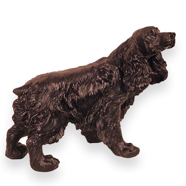 Садовая фигура Кокер спаниель, 38х54 см.