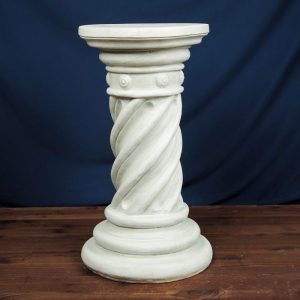 Античная колонна завитая низкая, 55х32 см.