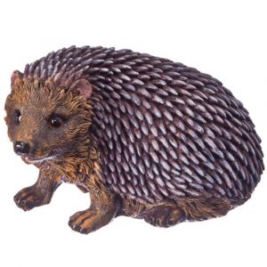 Садовая фигура Ежик изогнувшийся лапки порознь 16х24 см