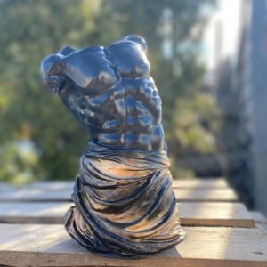 Кашпо-ваза Культурист 29х17 см