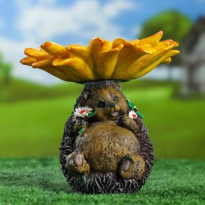 Кормушка для птиц Ежик, 24х23 см.