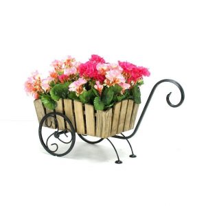 Кованая подставка для цветов Кантри арт. 21140, 46х62х40 см.