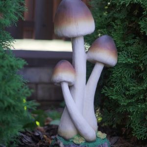 Садовая фигура Три гриба, 49х26 см.