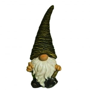 Садовая фигура Гном Афанасий с лопаткой 53х26 см
