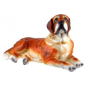 Садовая фигура Сенбернар лежачий, 80х49 см.