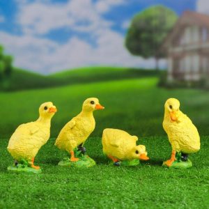 Садовая фигура Гусята, 48 см.