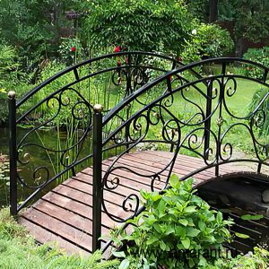 Садовый мостик кованый 90х80х150 см