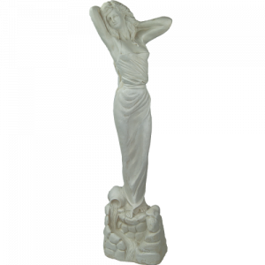 Античная скульптура Девушка на камнях, 73х26 см.