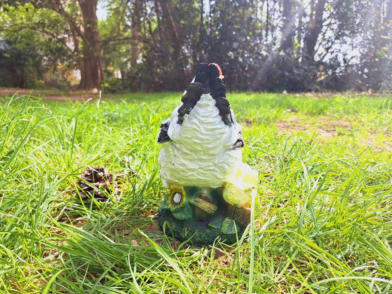 Курочка с цыплятами 20х30 см — изображение 6