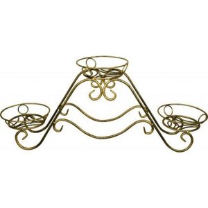 Подставка для цветов кованая арт. 21059, 25х40х110 см.