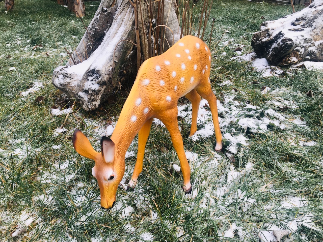 Садовая фигура Косуля маленькая стоячая, 43х57 см. — изображение 2