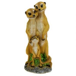 Садовая фигура Сурикаты семья, 38х16 см.