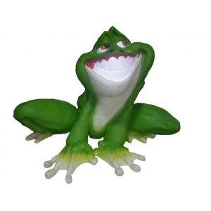 Садовая фигура лягушка мультяшная 41 см