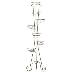 Кованая Стойка для 7-ми цветов арт. 21083, 55х171х56 см.