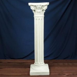 Античная колонна высокая, 100х25 см.