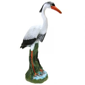 Садовая фигура Цапля, 80х48 см.