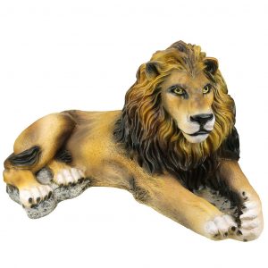 Садовая фигура Лев лежащий, 34х63 см