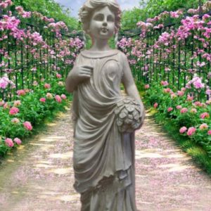 Античная скульптура богиня  воды - Дана 84х29 см