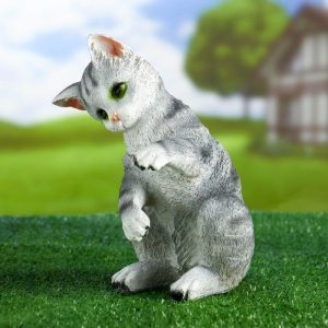 Садовая фигура Кошка игривая, 37х26 см.