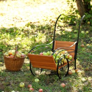 Подставка для цветов Садовая тележка арт. 19015, 45х80х100 см.