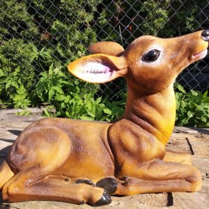 Садовая фигура Косуля лежит, 29х36 см