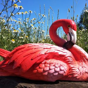Садовая фигура Фламинго, - 19 х 3 0 см.