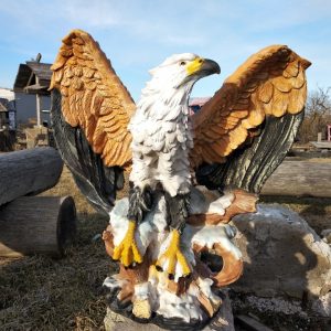 Садовая фигура Орел большой с крыльями, 58х56 см.