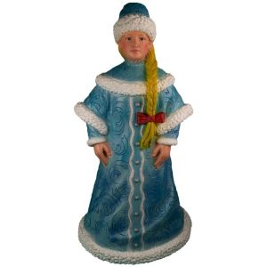 Фигура на новый год  Снегурочка, 92х51 см.