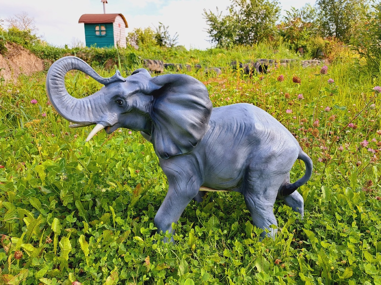Садовая фигура Слон, 45х65 см. — изображение 3