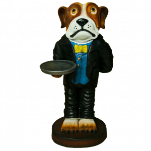 Держатель для туалетной бумаги Собака, 50х25 см.