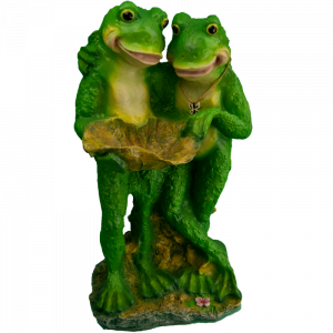 Садовая фигура Лягушки Пара, 38х28 см.