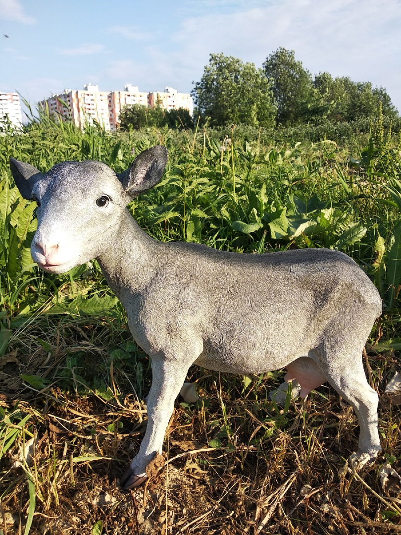 Садовая фигура Коза 43 х 50 см.