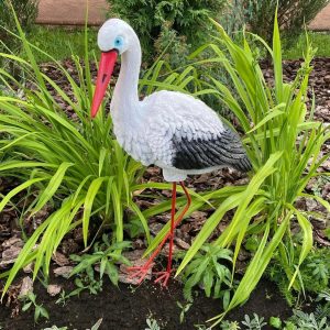 Садовая фигура Аист средний Н-80см