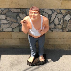 Садовая фигура Доцент 96 см.