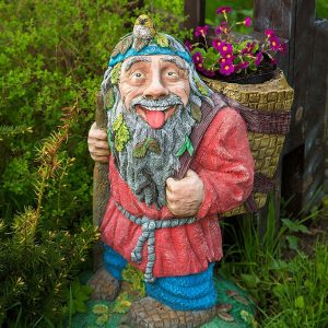 Скульптура Дед Лесовик 70х40х40 см