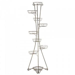 Кованая Стойка для 9-ти цветов арт. 21082, 60х170х60 см.