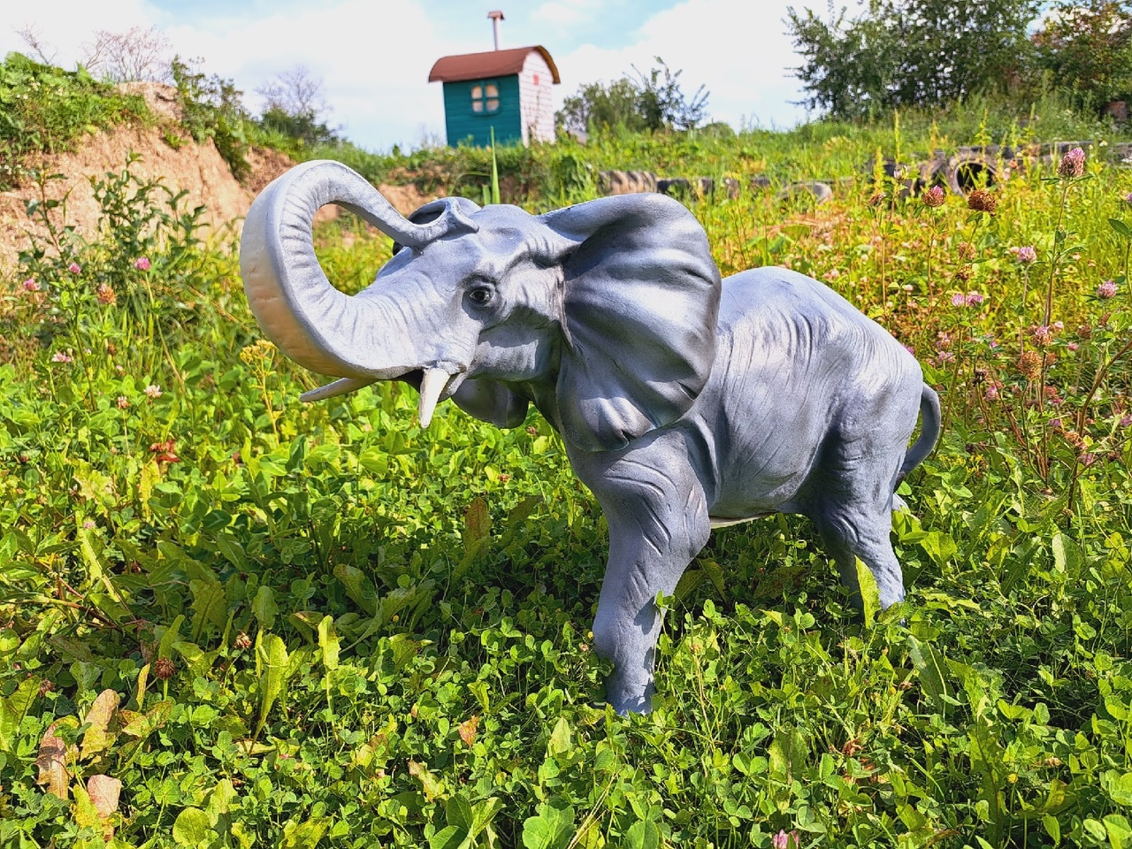 Садовая фигура Слон, 45х65 см. — изображение 4