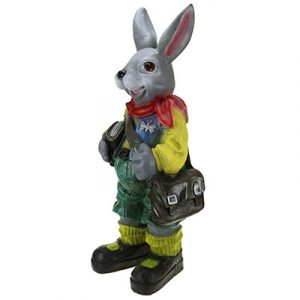 Садовая фигура Кролик ученик 58х29 см.