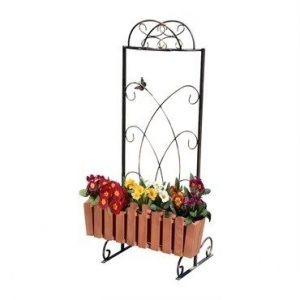 Кованая подставка для цветов Кантри арт.19036, 40х120х63 см.