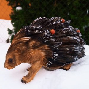 Садовая фигура Ехидна 39х34х65 см