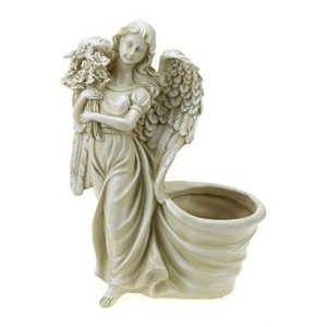 Ангел с цветами 32х25 см