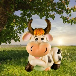 Садовая фигура Корова, 42х38 см.